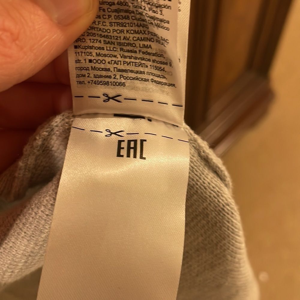 Banana Republic light grey woman’s jacket with black pipping - Picture 12 of 13